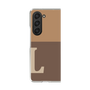 Clear Case［ Original - initial two tone - L brown ］