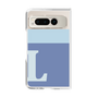 Clear Case［ Original - initial two tone - L blue ］