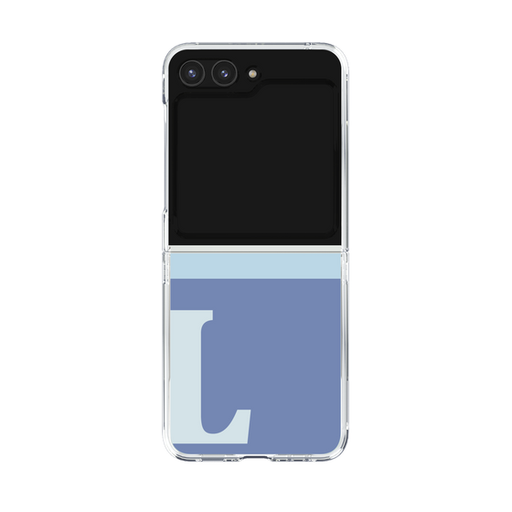 Clear Case［ Original - initial two tone - L blue ］