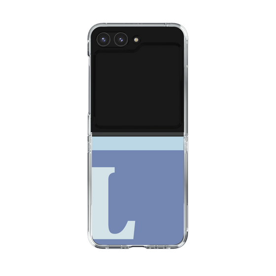 Clear Case［ Original - initial two tone - L blue ］