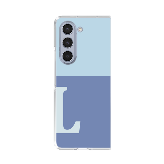 Clear Case［ Original - initial two tone - L blue ］
