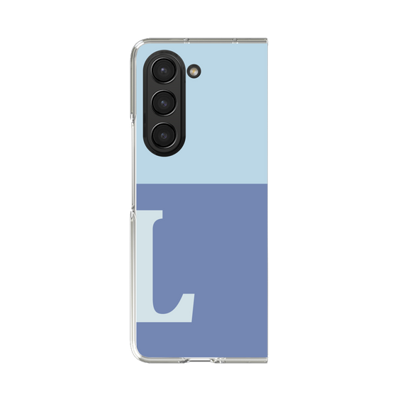 Clear Case［ Original - initial two tone - L blue ］