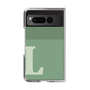 Clear Case［ Original - initial two tone - L green ］