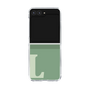 Clear Case［ Original - initial two tone - L green ］