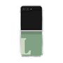 Clear Case［ Original - initial two tone - L green ］