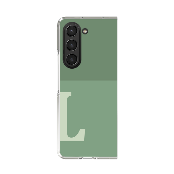 Clear Case［ Original - initial two tone - L green ］