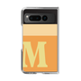 Clear Case［ Original - initial two tone - M orange ］