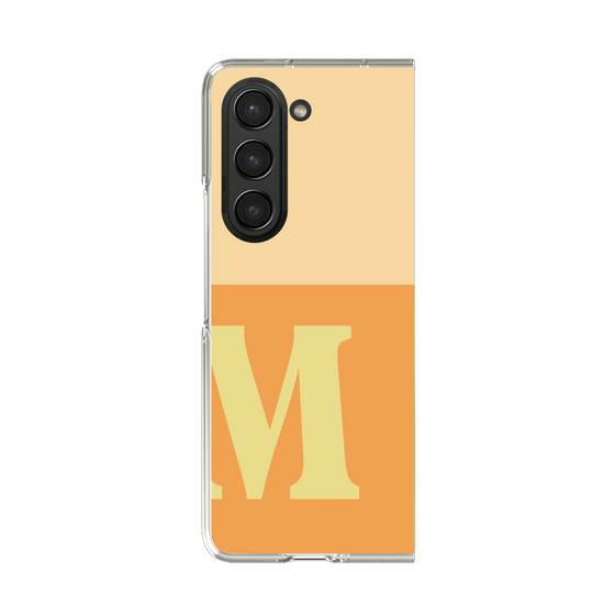 Clear Case［ Original - initial two tone - M orange ］