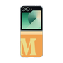Clear Case［ オリジナル - initial two tone - M orange ］