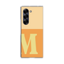 Clear Case［ オリジナル - initial two tone - M orange ］
