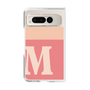Clear Case［ Original - initial two tone - M pink ］