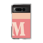 Clear Case［ Original - initial two tone - M pink ］