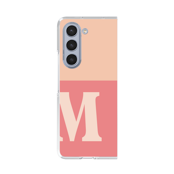 Clear Case［ Original - initial two tone - M pink ］