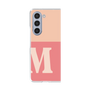 Clear Case［ Original - initial two tone - M pink ］