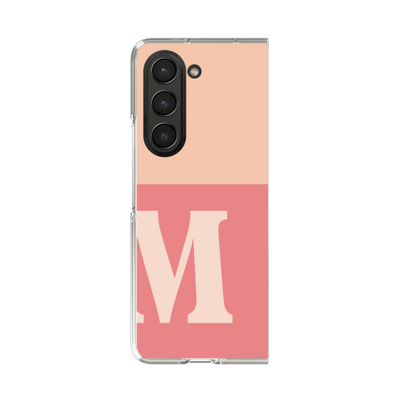 Clear Case［ Original - initial two tone - M pink ］