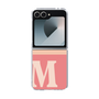 Clear Case［ オリジナル - initial two tone - M pink ］