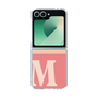 Clear Case［ オリジナル - initial two tone - M pink ］