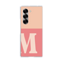 Clear Case［ オリジナル - initial two tone - M pink ］