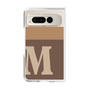 Clear Case［ Original - initial two tone - M brown ］