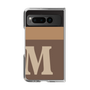 Clear Case［ Original - initial two tone - M brown ］