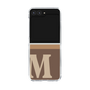 Clear Case［ Original - initial two tone - M brown ］