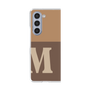 Clear Case［ Original - initial two tone - M brown ］