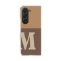 Clear Case［ Original - initial two tone - M brown ］