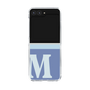 Clear Case［ Original - initial two tone - M blue ］