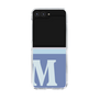 Clear Case［ Original - initial two tone - M blue ］