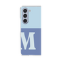 Clear Case［ Original - initial two tone - M blue ］