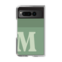 Clear Case［ Original - initial two tone - M green ］