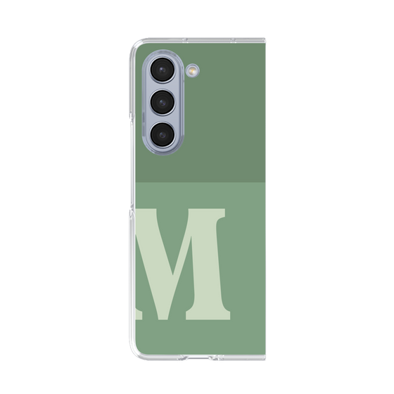 Clear Case［ Original - initial two tone - M green ］