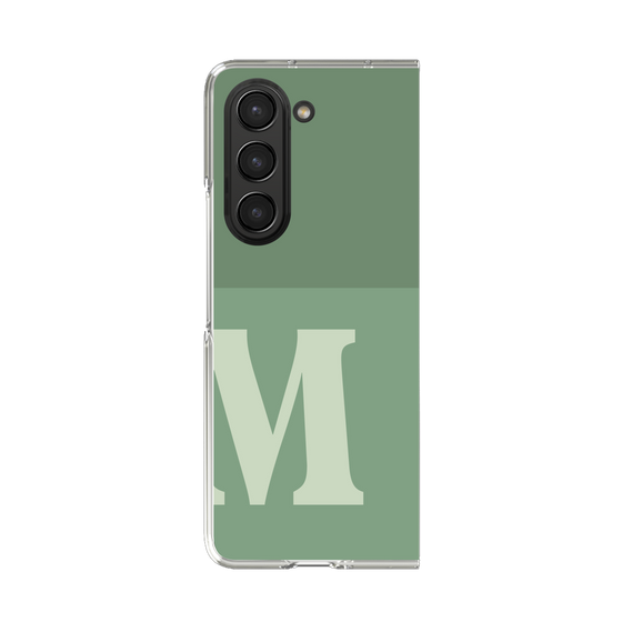 Clear Case［ Original - initial two tone - M green ］