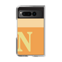 Clear Case［ Original - initial two tone - N orange ］