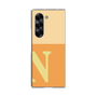 Clear Case［ オリジナル - initial two tone - N orange ］