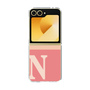 Clear Case［ オリジナル - initial two tone - N pink ］