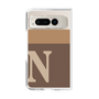 Clear Case［ Original - initial two tone - N brown ］