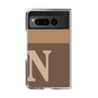 Clear Case［ Original - initial two tone - N brown ］