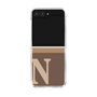 Clear Case［ Original - initial two tone - N brown ］