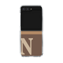 Clear Case［ Original - initial two tone - N brown ］