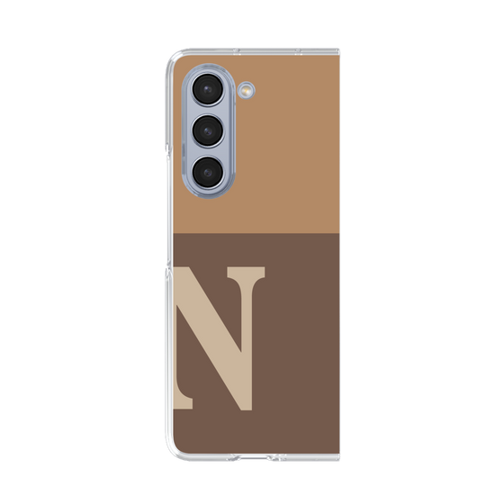 Clear Case［ Original - initial two tone - N brown ］