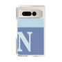 Clear Case［ Original - initial two tone - N blue ］