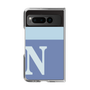 Clear Case［ Original - initial two tone - N blue ］