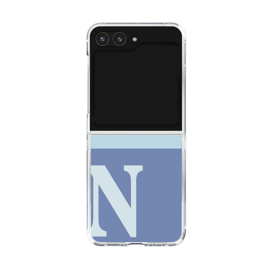 Clear Case［ Original - initial two tone - N blue ］
