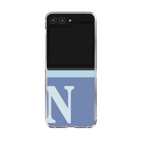 Clear Case［ Original - initial two tone - N blue ］