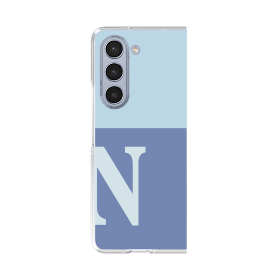 Clear Case［ Original - initial two tone - N blue ］