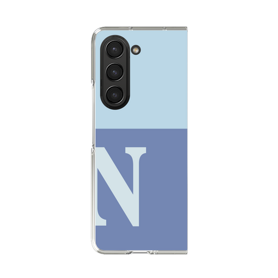 Clear Case［ Original - initial two tone - N blue ］