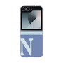 Clear Case［ オリジナル - initial two tone - N blue ］