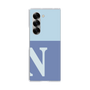 Clear Case［ オリジナル - initial two tone - N blue ］