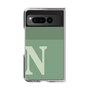 Clear Case［ Original - initial two tone - N green ］